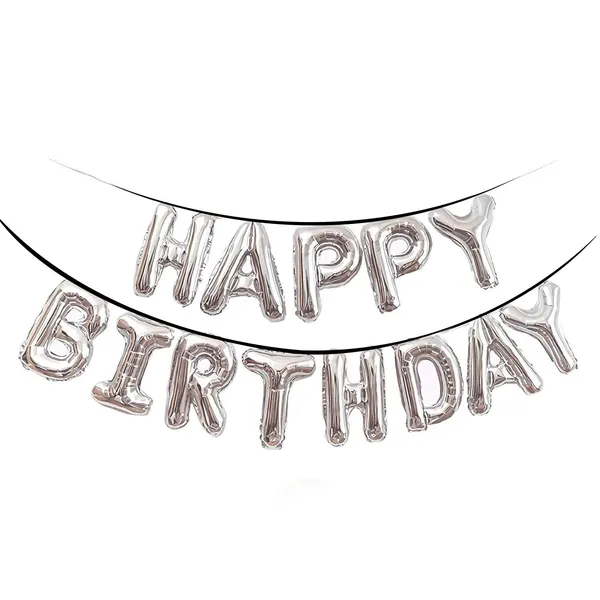Happy_Birthday_13_Letters_Metallic_Rose_Gold_Foil_Balloons_Banner_|_Reusable_Balloons_For_Birthday_Decoration_Of_Friends/Boys/Girls/Mother/Father/Husband/Wife_(Silver)