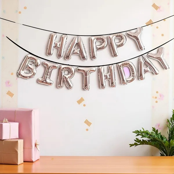 Happy_Birthday_13_Letters_Metallic_Rose_Gold_Foil_Balloons_Banner_|_Reusable_Balloons_For_Birthday_Decoration_Of_Friends/Boys/Girls/Mother/Father/Husband/Wife_(Silver)