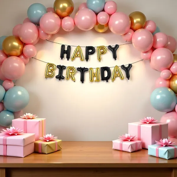 Happy_Birthday_13_Letters_Metallic_Rose_Gold_Foil_Balloons_Banner_|_Reusable_Balloons_For_Birthday_Decoration_Of_Friends/Boys/Girls/Mother/Father/Husband/Wife_(Golden&Black)