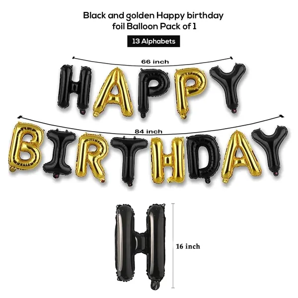 Happy_Birthday_13_Letters_Metallic_Rose_Gold_Foil_Balloons_Banner_|_Reusable_Balloons_For_Birthday_Decoration_Of_Friends/Boys/Girls/Mother/Father/Husband/Wife_(Golden&Black)