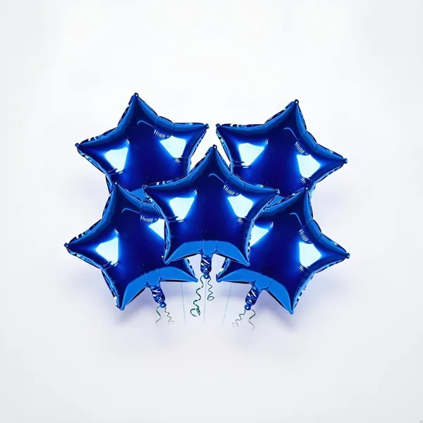 Handicrafts_10_Inch_Star_Shaped_Foil_Balloon_(Pack_Of_5)_|_Star_Shape_Balloons_For_Decoration_|_Birthday_Balloons_For_Decoration_(Blue)
