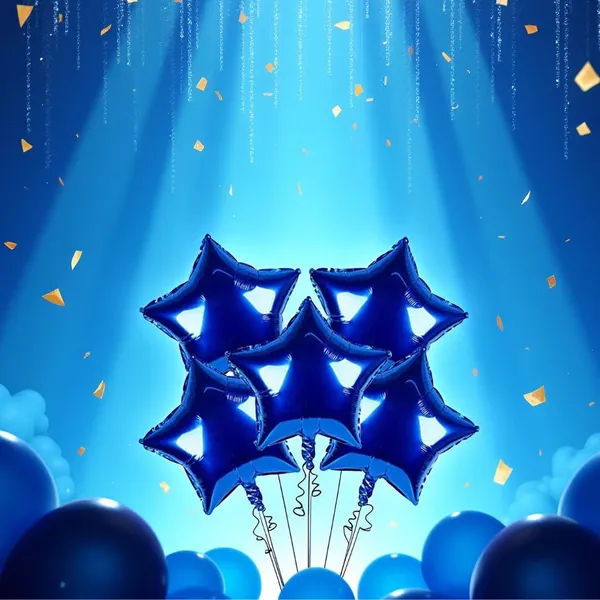 Handicrafts_10_Inch_Star_Shaped_Foil_Balloon_(Pack_Of_5)_|_Star_Shape_Balloons_For_Decoration_|_Birthday_Balloons_For_Decoration_(Blue)
