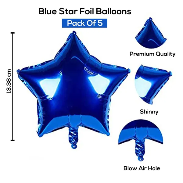 Handicrafts_10_Inch_Star_Shaped_Foil_Balloon_(Pack_Of_5)_|_Star_Shape_Balloons_For_Decoration_|_Birthday_Balloons_For_Decoration_(Blue)
