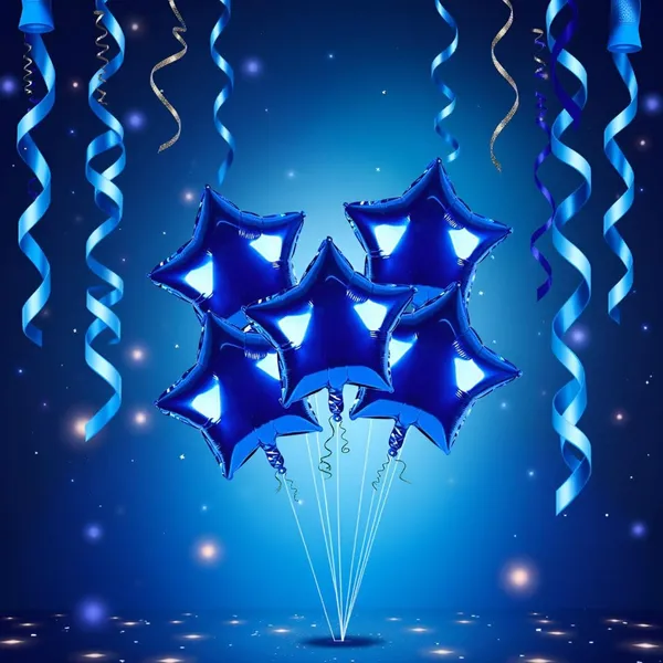 Handicrafts_10_Inch_Star_Shaped_Foil_Balloon_(Pack_Of_5)_|_Star_Shape_Balloons_For_Decoration_|_Birthday_Balloons_For_Decoration_(Blue)