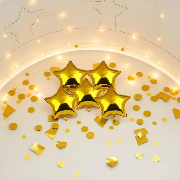 Handicrafts_10_Inch_Star_Shaped_Foil_Balloon_(Pack_Of_5)_|_Star_Shape_Balloons_For_Decoration_|_Birthday_Balloons_For_Decoration_(Gold)