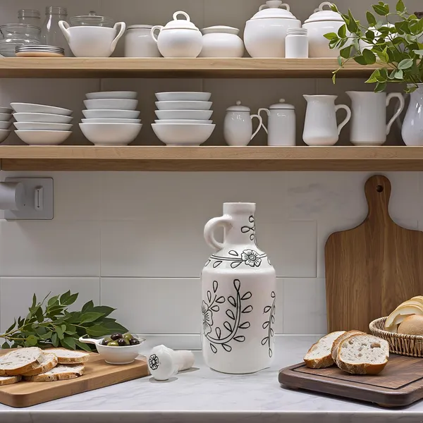 Handicrafts_Ceramic_Oil_Dispenser_Gol_|_White_|_1000_Ml