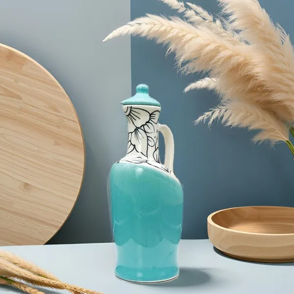 Ceramic_Oil_Dispenser_|_Sky_Blue_|_1000_Ml