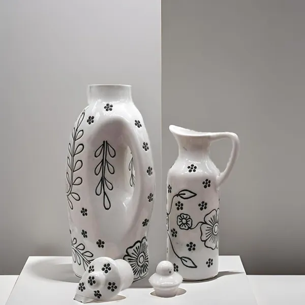 Ceramic_Oil_Dispenser_Mini_|_Pack_Of_2_|_White_|_1000_Ml_&_300Ml