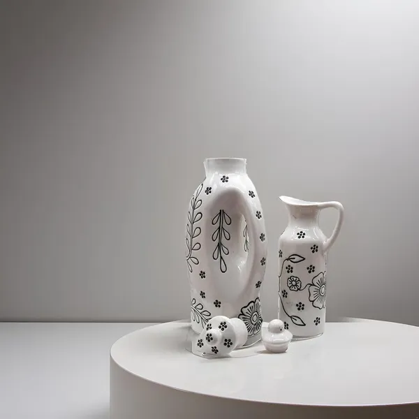 Ceramic_Oil_Dispenser_Mini_|_Pack_Of_2_|_White_|_1000_Ml_&_300Ml