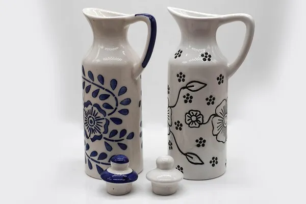 Ceramic_Oil_Dispenser_Mini_(Pack_Of_2)_Vinegar_Dispenser_|_Blue_&_White_|_300_Ml_Each