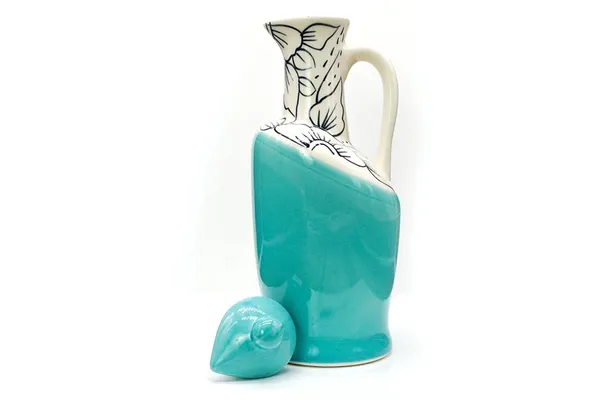 Ceramic_Oil_Dispenser_|_Pack_Of_2_|_Sky_Blue_|_1000_Ml_Each