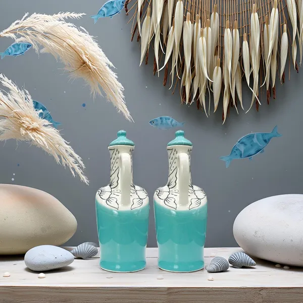 Ceramic_Oil_Dispenser_|_Pack_Of_2_|_Sky_Blue_|_1000_Ml_Each