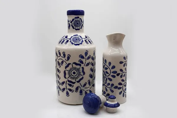 Ceramic_Oil_Dispenser_Mini_&_Big_|_Pack_Of_2_|_Blue_&_White_|_1000_Ml_&_300Ml_|_Home