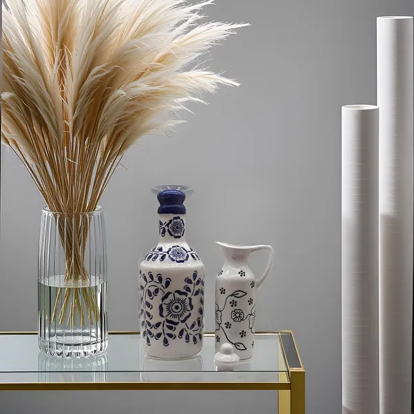 Ceramic_Oil_Dispenser_Mini_|_Pack_Of_2_|_Blue_&_White_|_1000_Ml_&_300Ml