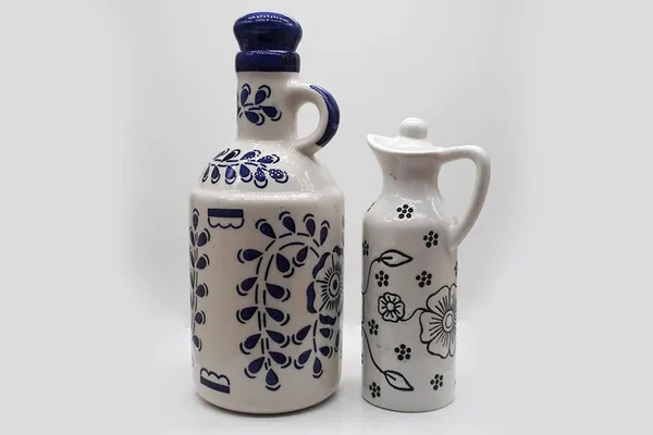 Ceramic_Oil_Dispenser_Mini_|_Pack_Of_2_|_Blue_&_White_|_1000_Ml_&_300Ml