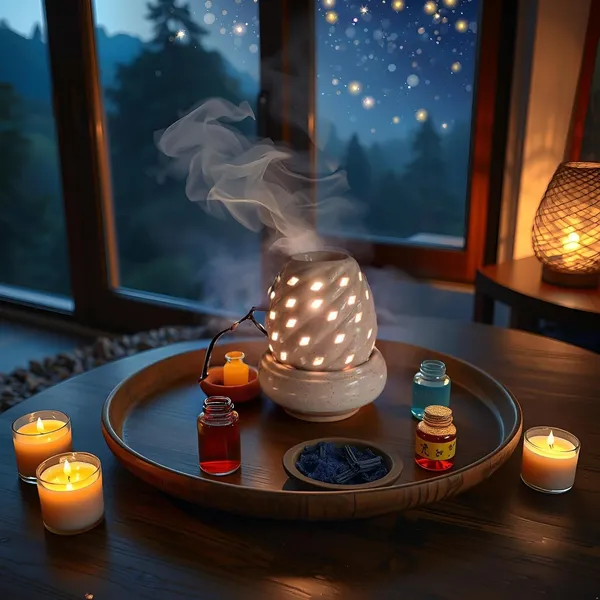 Electric_Ceramic_Aroma_Oil_Diffuser/Burner_&_Twister_Shape_Aroma_Oil_Diffuser_|_Diffuser_Burner_Oil_For_Room/Office/Home_Decor(Arm-Big-Tstr)