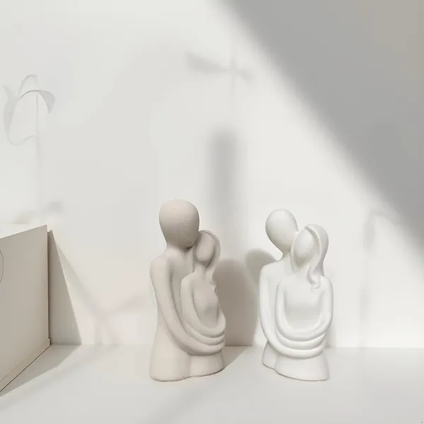 Romantic_Couple_Sculptures_In_White_Modern_Love_Showpiece_For_Gift_&_Home_Decor_|_Husband_Wife,_Boyfriend_Girlfriend_Statue_|_Decorative_Figurines_(Pack_Of_2)