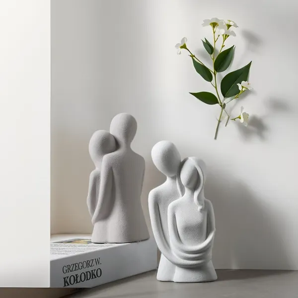 Romantic_Couple_Sculptures_In_White_Modern_Love_Showpiece_For_Gift_&_Home_Decor_|_Husband_Wife,_Boyfriend_Girlfriend_Statue_|_Decorative_Figurines_(Pack_Of_2)