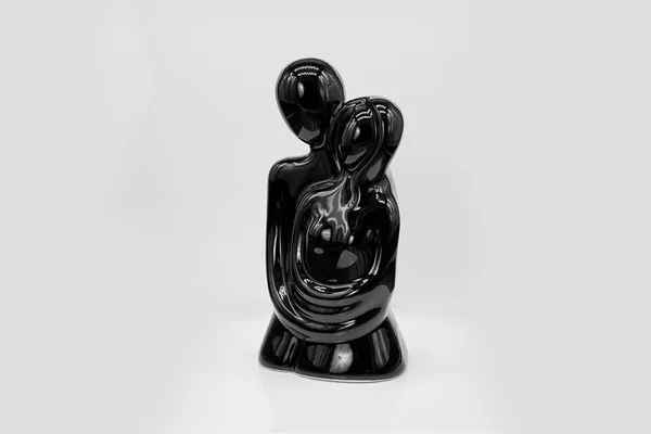 Romantic_Couple_Sculptures_Black_Modern_Love_Showpiece_For_Gift_&_Home_Decor_|_Husband_Wife,_Boyfriend_Girlfriend_Decorative_Statues_(Pack_Of_1)