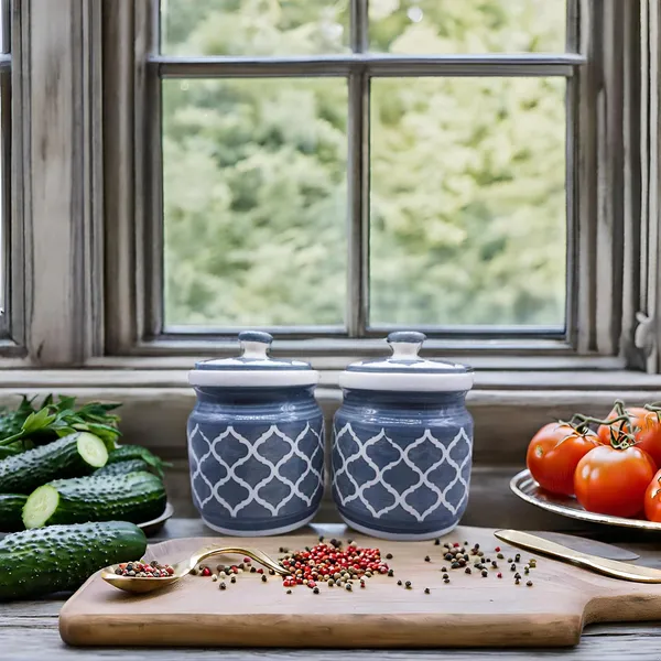 Ceramic_Jars_With_Lid_Multipurpose_Barni_For_Chutney,_Pickle_Jar_Storage_Container,_Dining_Table_Container_Pack_Of_2(Grey)