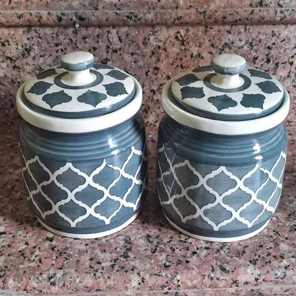 Ceramic_Jars_With_Lid_Multipurpose_Barni_For_Chutney,_Pickle_Jar_Storage_Container,_Dining_Table_Container_Pack_Of_2(Grey)