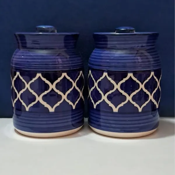 Ceramic_Jars_With_Lid_And_Multipurpose_Barni_For_Chutney|_Pickle|_Spice|_Storage_Container|_Dining_Table_Container_Set_(500_Ml)