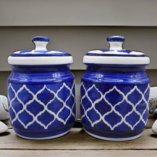 Ceramic_Jars_With_Lid_Multipurpose_Barni_For_Chutney,_Pickle_Jar_Storage_Container,_Dining_Table_Container_Set_(Pack_Of_2,_1200Ml)