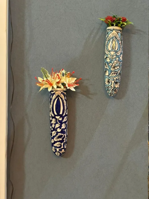 Handicrafts_Ceramic_Pottery_Ovel_Planter_For_Home_Balcony_And_Living_Room_|_Flower_Vase_Planter_Floral_Ovel_Decorative_Wall_Hanging_Planter_Pots