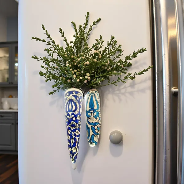 Ceramic_Pottery_Style_Cone_And_Oval_Planter_For_Home_Balcony_And_Living_Room_|_Flower_Vase_Planter_Decorative_For_Wall_Hanging_Planter_Pots