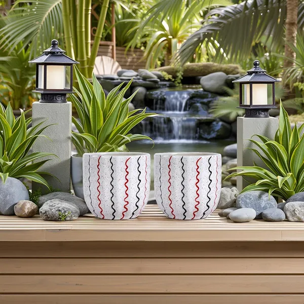 Beautiful_Ceramic_Planter_|_Flower_Pot_|_Round_Shape_With_Unique_Design_For_Home_Decor_Center_Table_Bedroom_Side_Corners_Decoration_Party_Centerpieces_(White)_Pack_Of_2