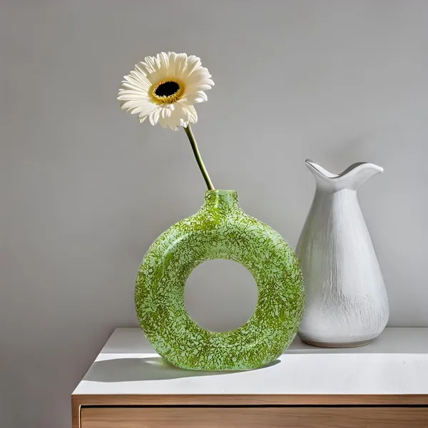 Ceramic_Ring_Planter_Decorative_Vases_For_Home_Decor,_Center_Table,_Flowers_Pot,_Living_Room_Decoration_And_Party_Centerpieces|_Ring_Shape_Planter_|_Flower_Pot_(Green)