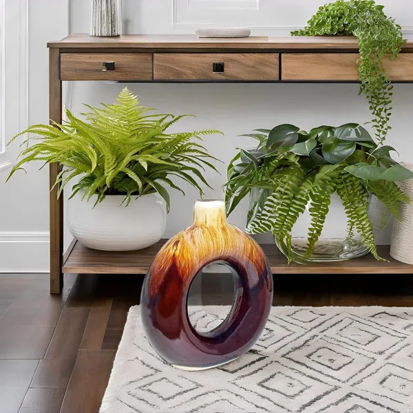 Ceramic_Ring_Planter_Decorative_Vases_For_Home_Decor,_Center_Table,_Flowers_Pot,_Living_Room_Decoration_And_Party_Centerpieces|_Ring_Shape_Planter_|_Flower_Pot_(Fire)