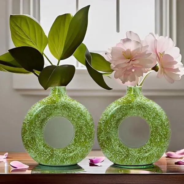 Ceramic_Ring_Planter_Decorative_Vases_For_Home_Decor,_Center_Table,_Flowers_Pot,_Living_Room_Decoration_And_Party_Centerpieces|_Ring_Shape_Planter_|_Flower_Pot_(Green)