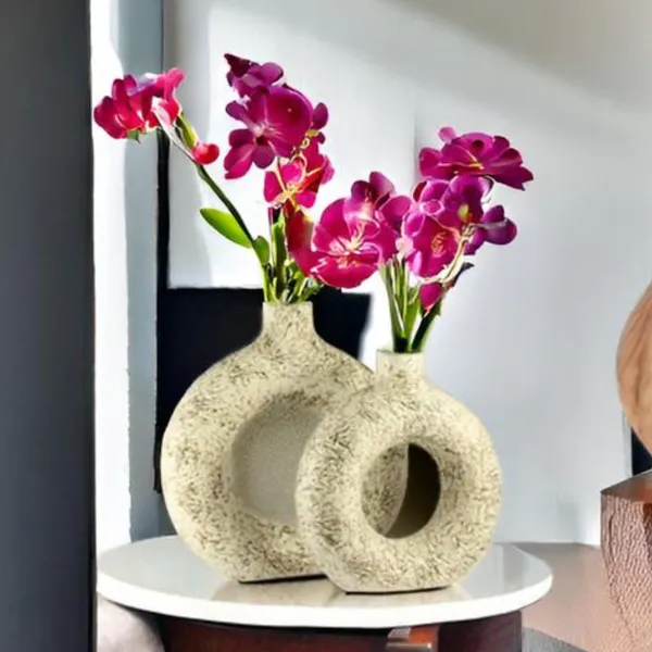 Ceramic_Ring_Planter_Decorative_Vases_For_Home_Decor,_Center_Table,_Flowers_Pot,_Living_Room_Decoration_And_Party_Centerpieces|_Ring_Shape_Planter_|_Flower_Pot_(Golden_Print)