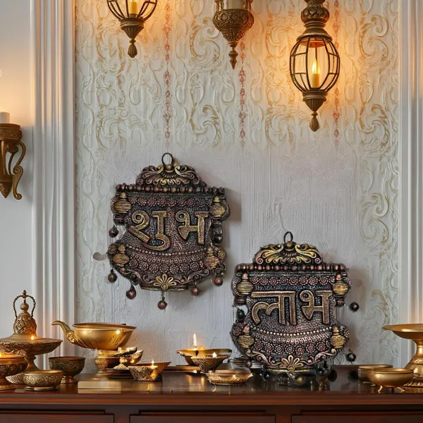 Shubh_Labh_Handmade_Wall_Hangings_Shubh_Labh_For_Housewarming,_Decorations_And_Door_(Big)