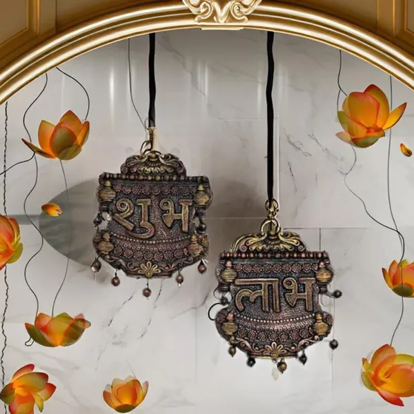 Shubh_Labh_Handmade_Wall_Hangings_Shubh_Labh_For_Housewarming,_Decorations_And_Door_(Big)