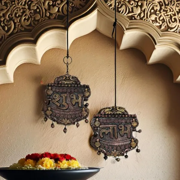 Shubh_Labh_Handmade_Wall_Hangings_Shubh_Labh_For_Housewarming,_Decorations_And_Door_(Big)