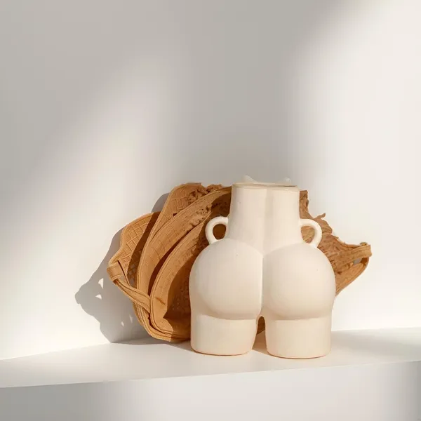 Ceramic_Bum_Shape_Vase_Unique_Planter_&_Flower_Pot_For_Home_Decor,_Living_Room,_Bedroom_|_Shelf_Decoration