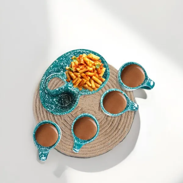 Ceramic_Tea_Coffee_Cup_Set_Of_4_With_Matching_Snack_Tray_|_Handmade_Cup_&_Plate_Set_For_Tea_Time,_Pasta,_Snacks_&_Gifting_|_Ideal_For_Wedding_&_Festive_Gifts_(Pasta-Party)