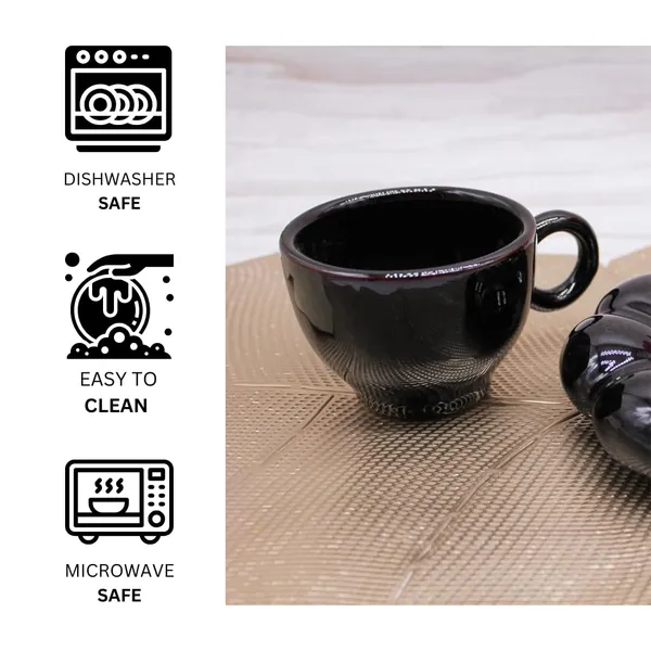 Ceramic_Bubble_Cup_Plate_Mug_&_Dessert_Plate_Set_|_Ideal_For_Gift_|_Coffee_Mug_For_Birthday,_Wedding,_Anniversary_Gift_For_Anyone_(Black)