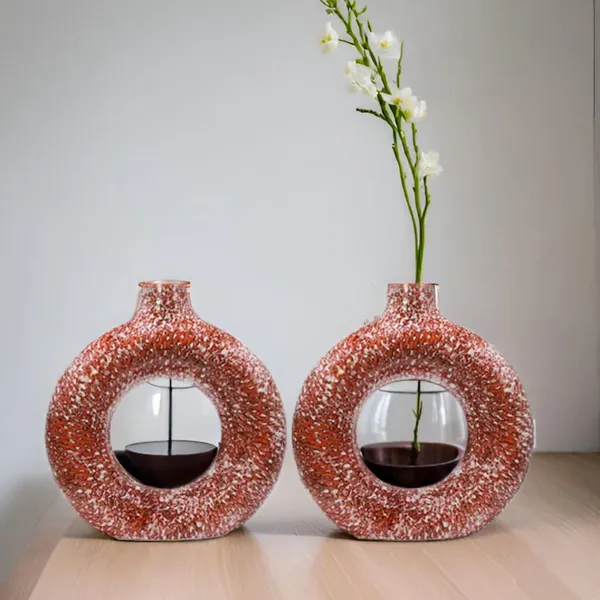 Ceramic_Ring_Planter_Decorative_Vases_For_Home_Decor,_Center_Table,_Flowers_Pot,_Living_Room_Decoration_And_Party_Centerpieces|_Ring_Shape_Planter_|_Flower_Pot_(Red)
