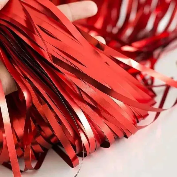Golden_Fringe_Foil_Curtain_(Pack_Of_4)_For_Birthday/Anniversary/Marriage_And_Bachelorette_Decoration_(Red)