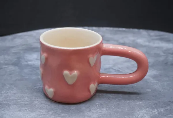 Ceramic_Handle_Cup_|_Ideal_For_Gift_|_Handle_Cup_Gifts_For_Anniversary,_Wedding,_Housewarming_Parties-200_Ml_(Pink)