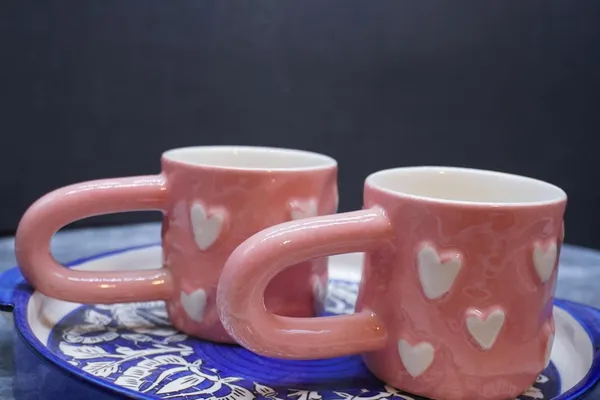 Handicrafts_Ceramic_Handle_Cup_|_Ideal_For_Gift_|_Handle_Cup_Gifts_For_Anniversary,_Wedding,_Housewarming_Parties_-200_Ml_(Pack-_2)_(Pink)
