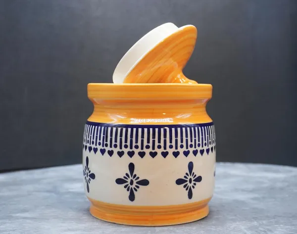 Ceramic_Pickle_Jars_1000_Ml_Pottery_Ceramic_Storage_Jar_For_Pickle,_Cornichon_Storage_Jar_For_Pickle_Barni_For_Achar,_Jar_Storage_Container_(Yellow)