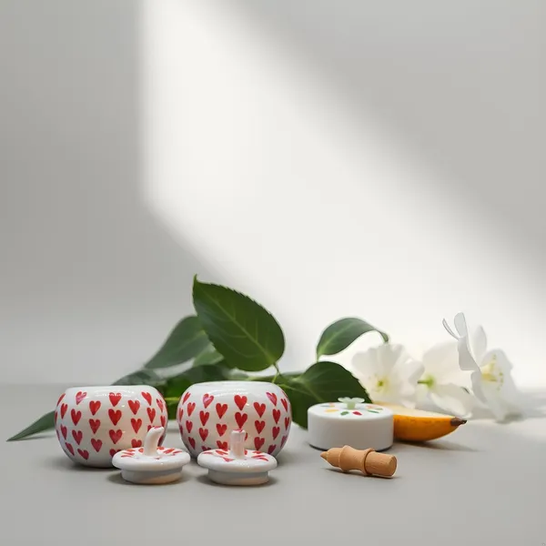 Ceramic_Apple_Shape_Pickle_Jar_Set_Pack_Of_2_|_Handmade_Pottery_Storage_Barni_For_Achar,_Spices_&_Dry_Fruits_|_Decorative_Ceramic_Container_With_Tray
