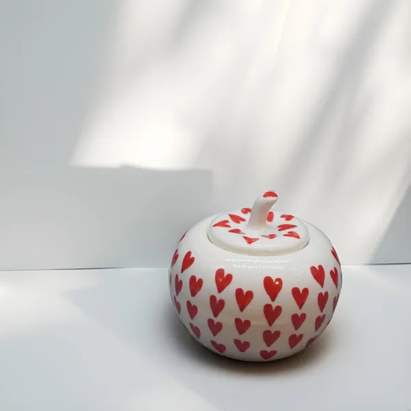 Apple_Shape_Ceramic_Pickle_Jars_|_Handmade_Pottery_Storage_Containers_For_Achar,_Spices_&_Snacks_|_Barni_Jar_Set_With_Tray_Tray-Apple_N