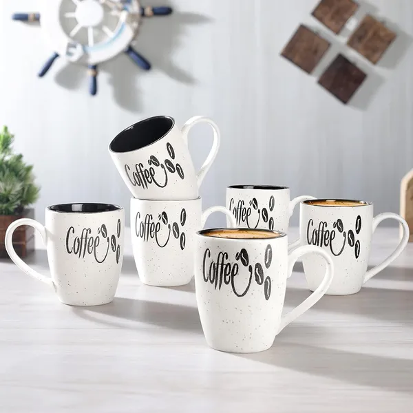 Handicrafts_Ceramic_White_Matt_Coffee_Mug_|_Coffee_Mugs_For_Birthday,_Wedding,_Anniversary_|_Coffee_Mug_Gift_For_Girlfriend_-_Wht_Matt(Set_Of_6)_300_Ml
