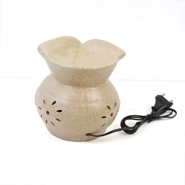 Owl_Shape_Electric_Ceramic_Aroma_Oil_Diffuser/Natural_Air_Fragrance_For_Office/Home_Decor/Spa/Living_Room_(Brown)