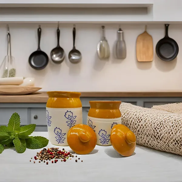 Ceramic_Jars_Table_Pickle_Jar_Set_With_Lid,_Brownish_(1000Ml_&_500Ml)